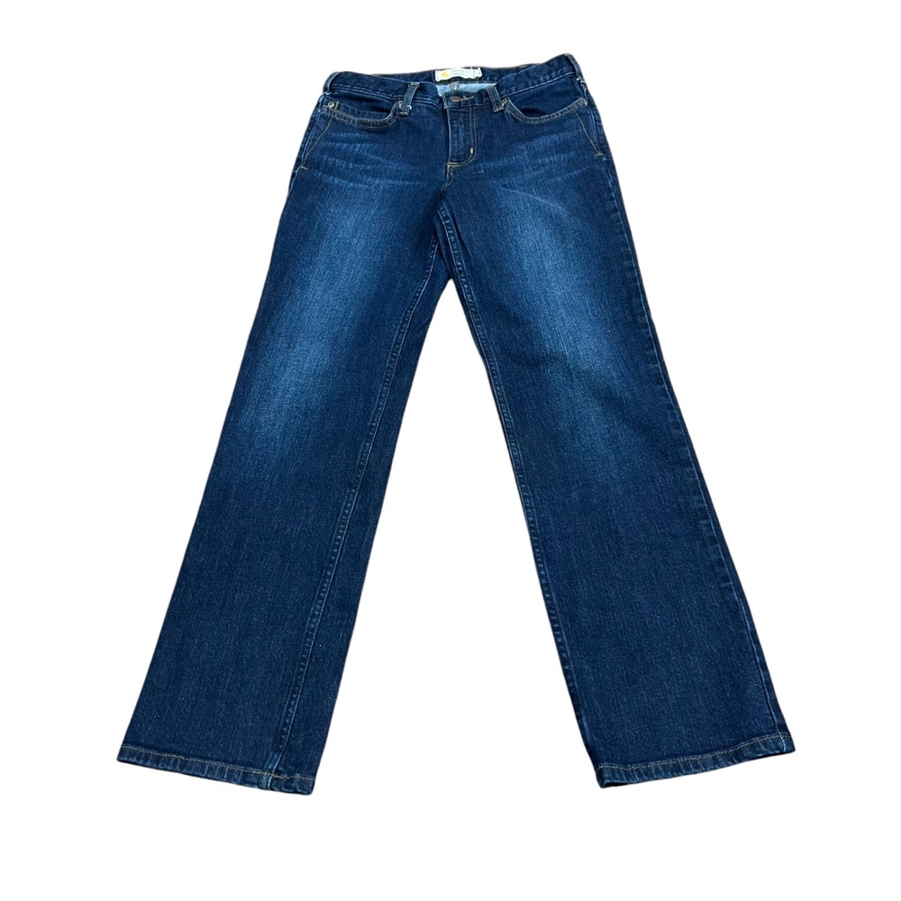 Carhartt Original Fit Streight Leg Blue Jeans Size 4 Short